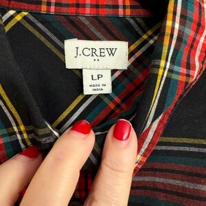 Jcrew Holiday Tarten Shirt